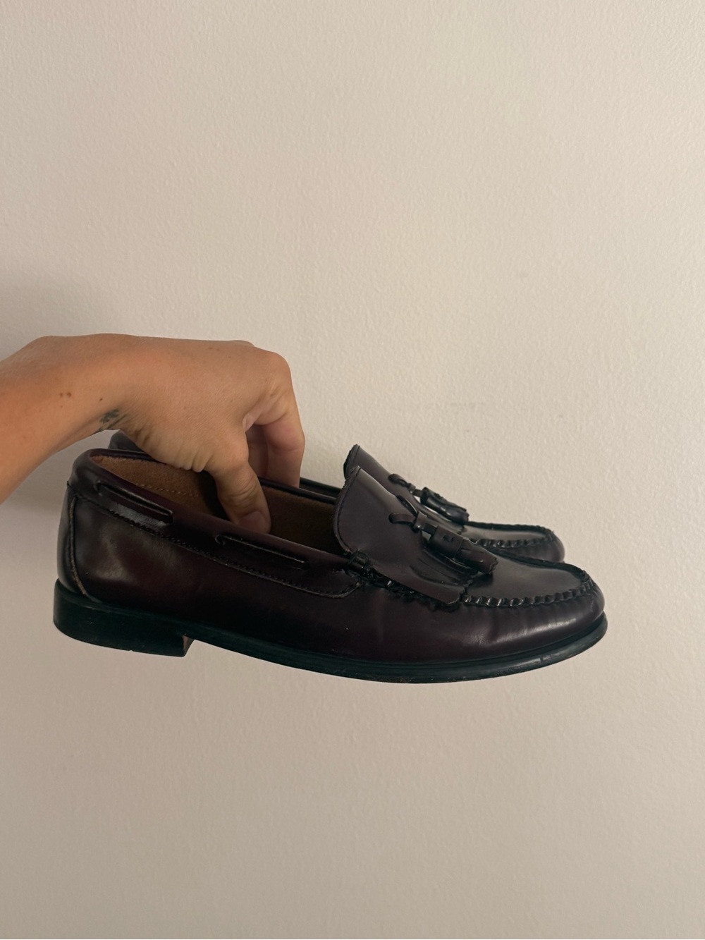 G.H. Bass Weejuns Leather Tassel Penny Loafers Women’s 6.5